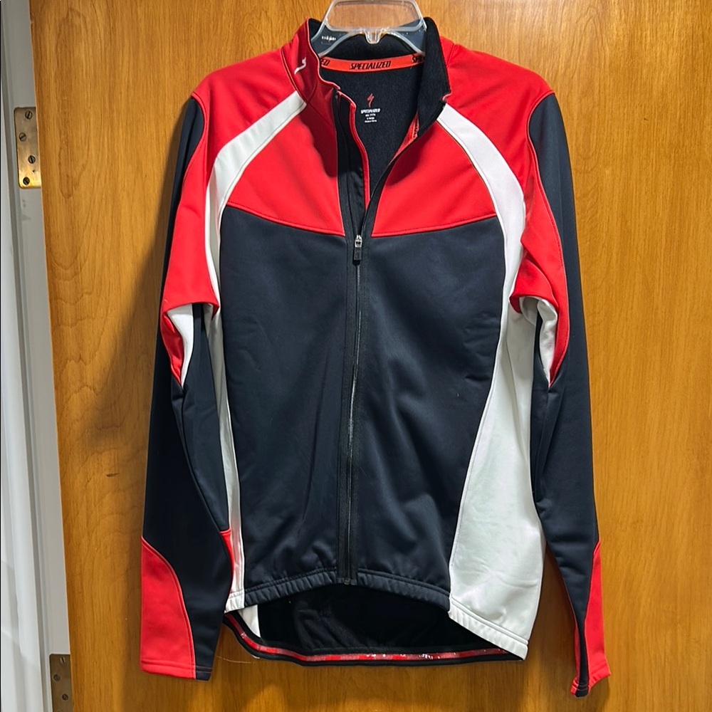 Specialized Red and Black Performance Jacket for Cyclists